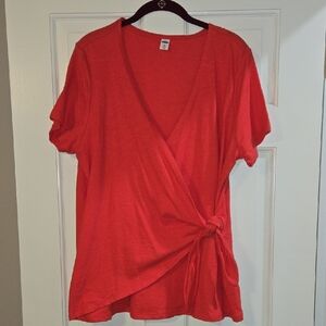 Old Navy Wrap Blouse